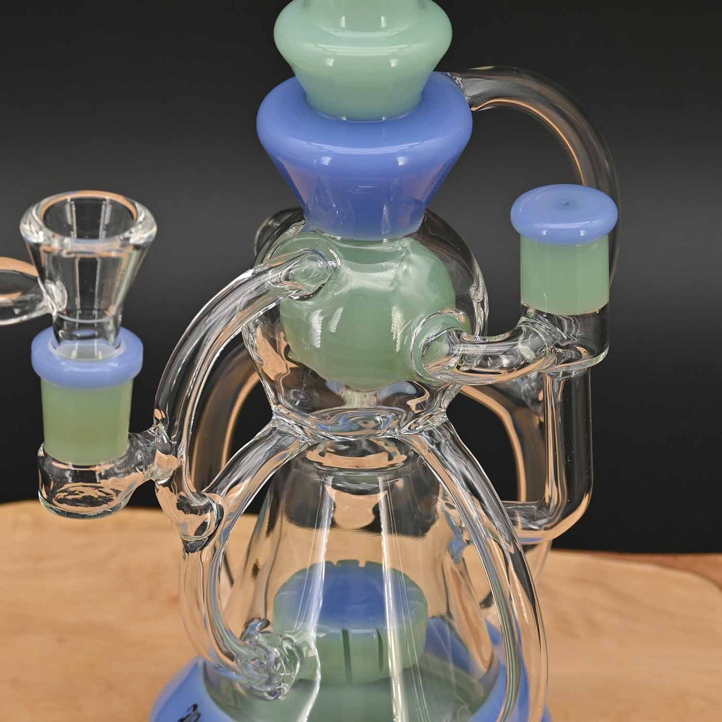 Black Leaf Recyclebong (27cm)