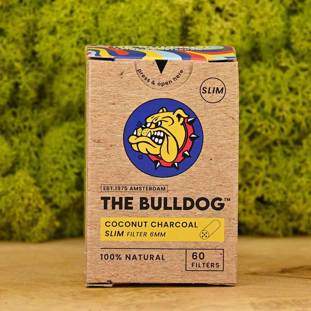 The Bulldog Aktivkohlefilter Slim - 60er Packung