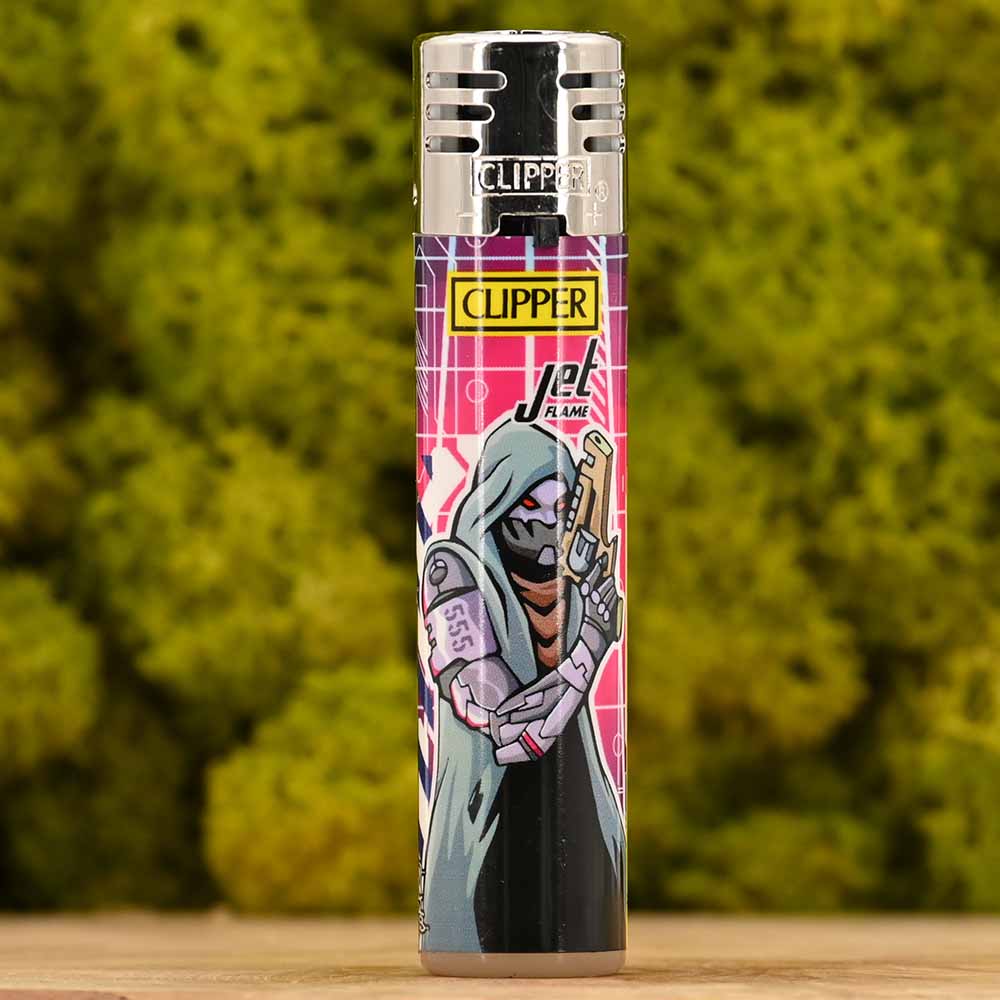 Jet Flame Clipper - Cyborg Assassin