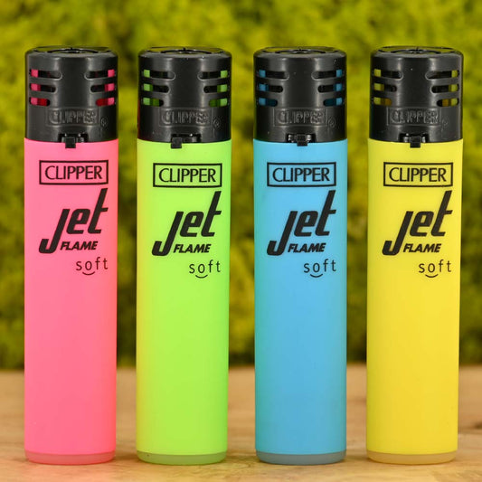 Jet Flame Clipper - Neon Soft Touch Fluo