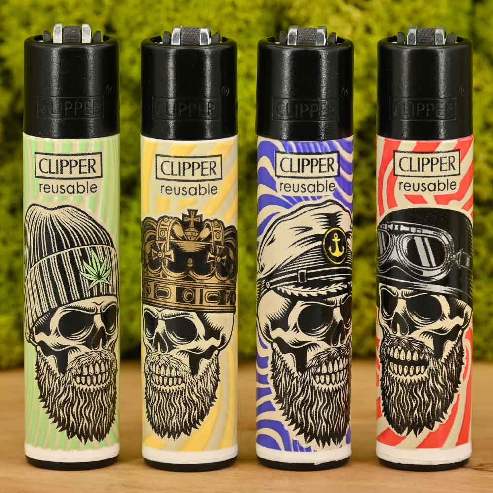 Clipper - Hipster Skulls
