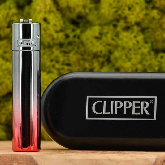 Metall Clipper Feuerzeug - Demon Gradient shiny
