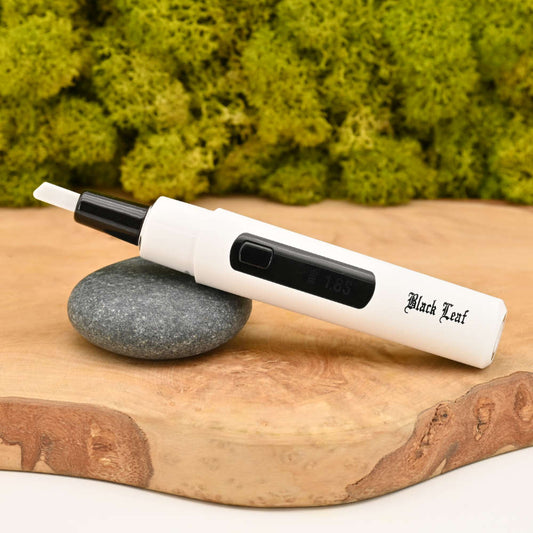 dab_tool_hot_knife_led_thermometer_keramikspitze_black_leaf_weiss_konzentrate_Top_Headshop_fuer_Cannabis_Zubehoer_Johnnys-Headshop