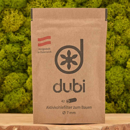 Dubi Aktivkohlefilter Slim 7mm (42er Pack)