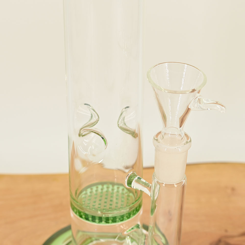 Icebong mit HoneyComb Perkolator grün (26cm)