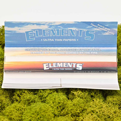 Elements Connoisseur King Size Slim Papers - Original - Display Box (24 Stück)