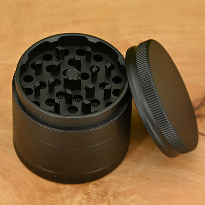 Aluminium Grinder Matte Black ⌀50mm