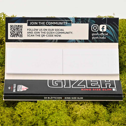Gizeh WILD Limited Edition King Size Slim +  Tips (mit Magnet)