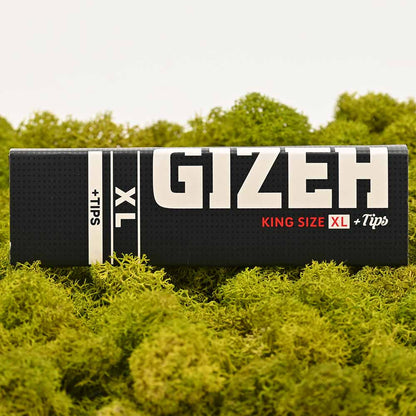 Gizeh Black King Size XL + Tips (mit Magnet)