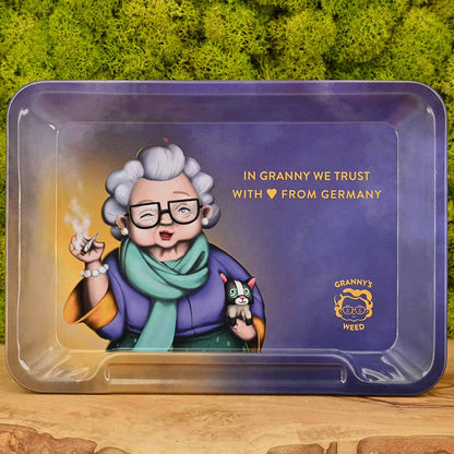 Granny's Rolling Tray mit Joint Ablage - small