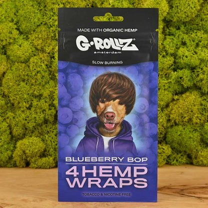 G-ROLLZ "Blueberry Bop" 4 Hemp Wraps