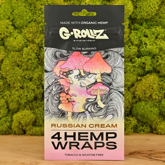 G-ROLLZ "Russian Cream" 4 Hemp Wraps