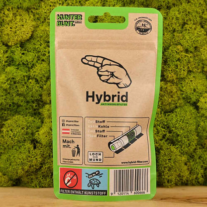 Hybrid Supreme Aktivkohlefilter (55er Pack) | Lime