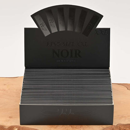 JaJa Noir Kingsize XXL - Schwarze Papers - Display Box (24 Stück)