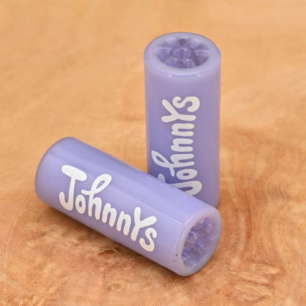 Johnnys Glas Tip - Purple Cloud - Spiral Tip 12mm