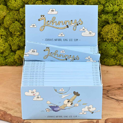 Johnnys Natural Slim Papers v2 - Super Jay - Display Box (50 Stück)