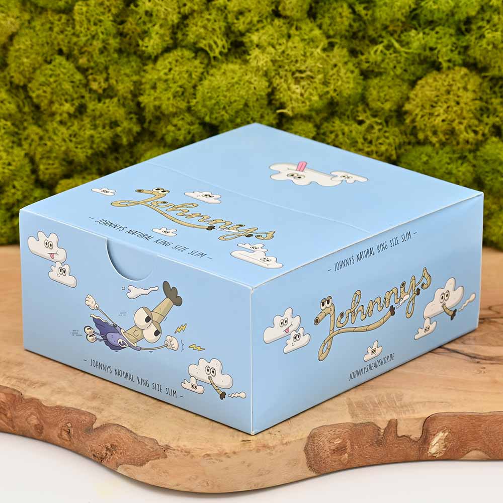 Johnnys Natural Slim Papers v2 - Super Jay - Display Box (50 Stück)