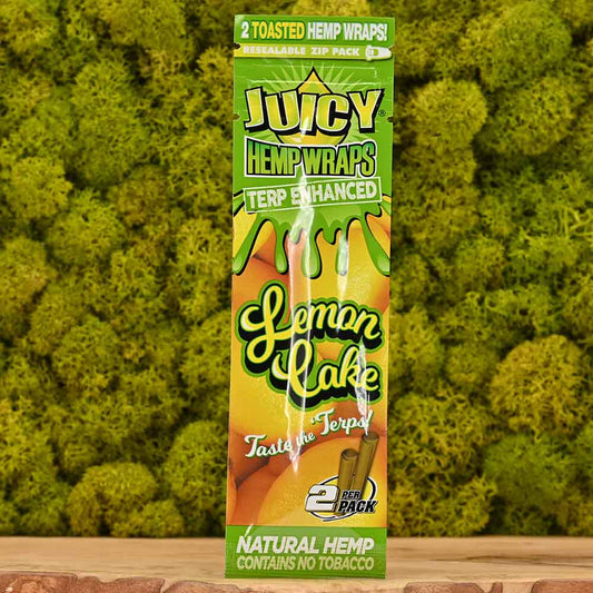 JUICY Terp Enhanced Wraps - Lemon Cake