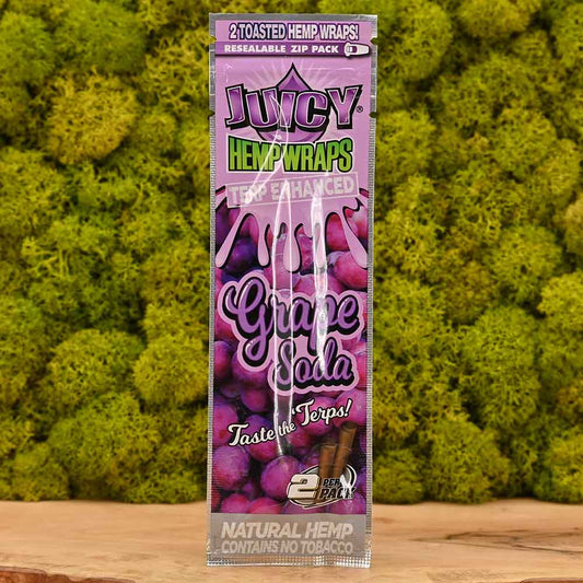 JUICY Terp Enhanced Wraps - Grape Soda