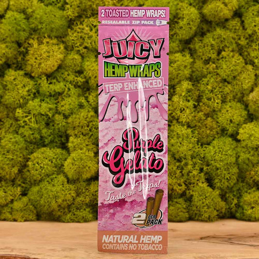 JUICY Terp Enhanced Wraps - Purple Gelato