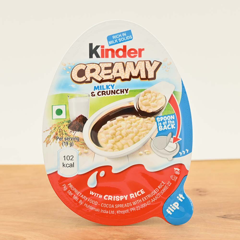 Kinder Creamy - Milky & Crunchy