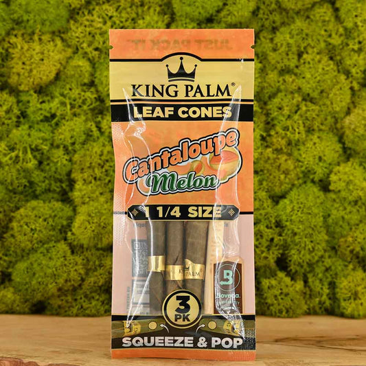 King Palm Queen Size Cones | Cantaloupe Melon (0,5g)