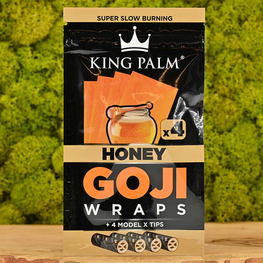 King Palm - 4 x Goji Blunt Wraps Honey