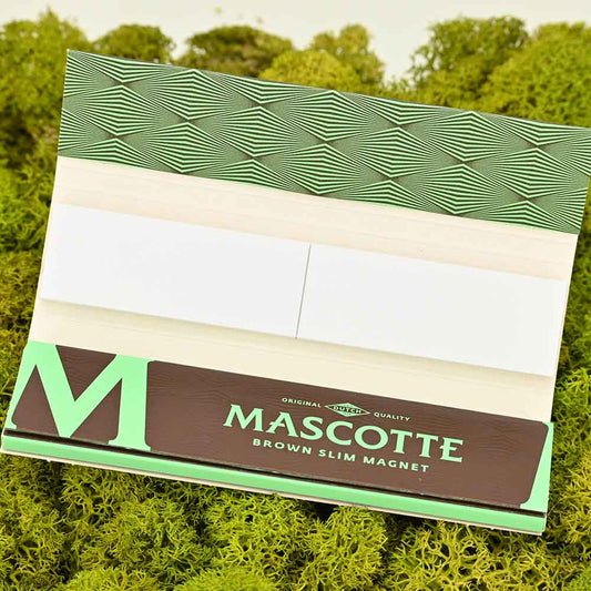 Mascotte Brown King Size Slim Paper + Tips