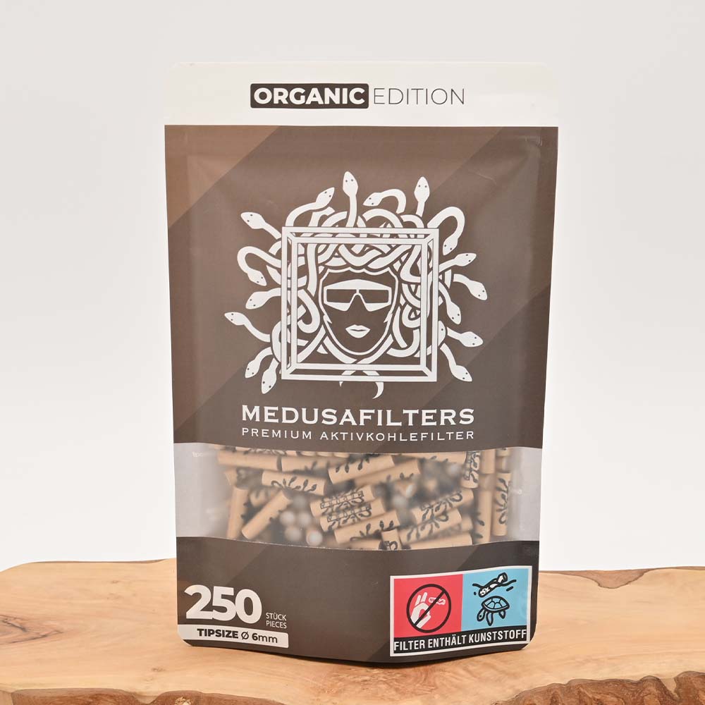 Medusa Aktivkohlefilter Slim (250er Pack)