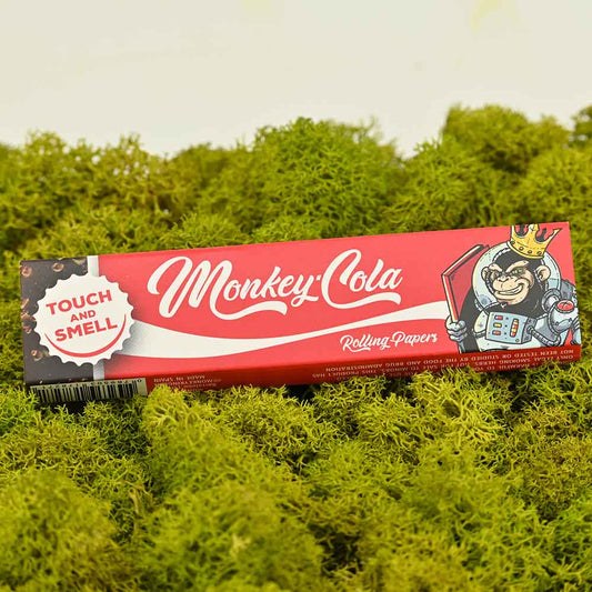 Monkey King Cola Kingsize Slim Papers + Tips (mit Geruch)