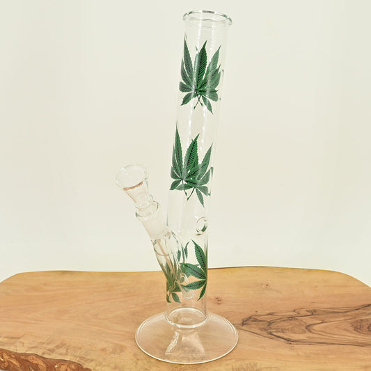 Hangover Multi Leaf Glass Bong (27cm)