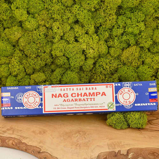 Räucherstäbchen Nag Champa Blau (10 Stück)