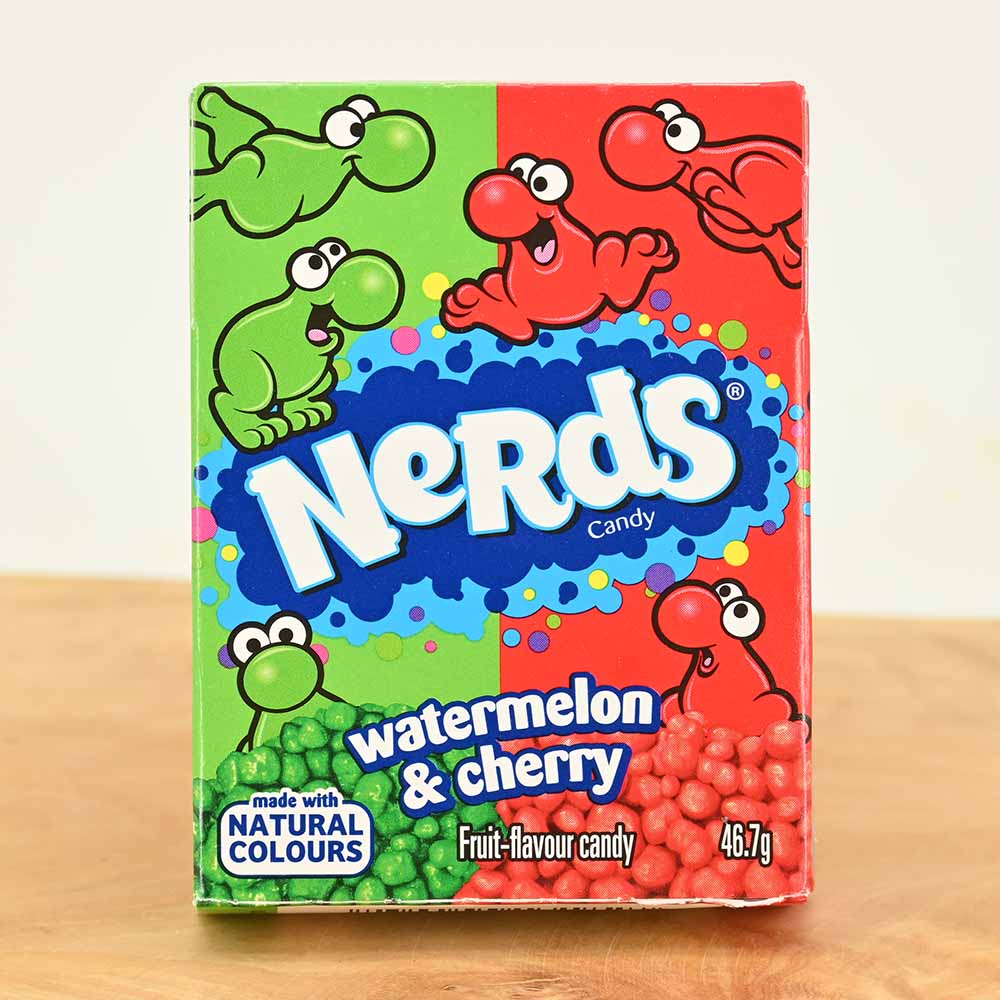 Nerds - Watermelon & Cherry - 46,7g