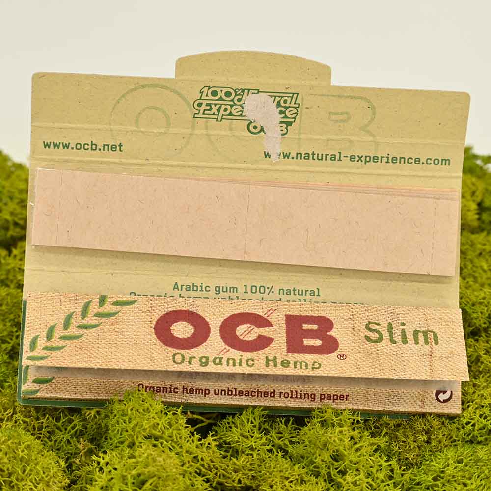 OCB Organic Hemp Papers + Tips