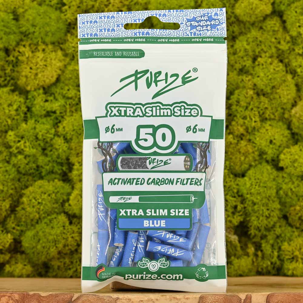 Purize XTRA Slim Aktivkohlefilter (50er Pack)