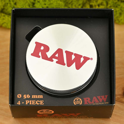 RAW Aluminium Grinder 4-teilig ⌀56mm