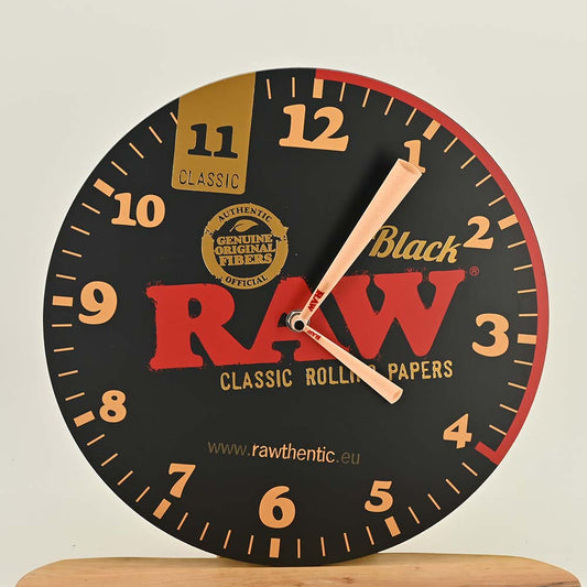 RAW Wanduhr - Schwarz