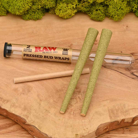 RAW Cones Kingsize - Pressed Bud (2er Set)