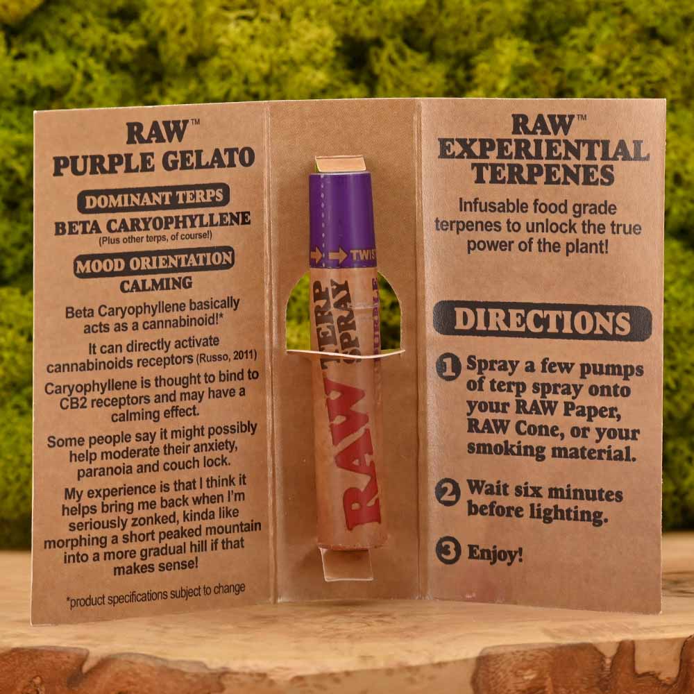 RAW Terp Spray - Purple Gelato