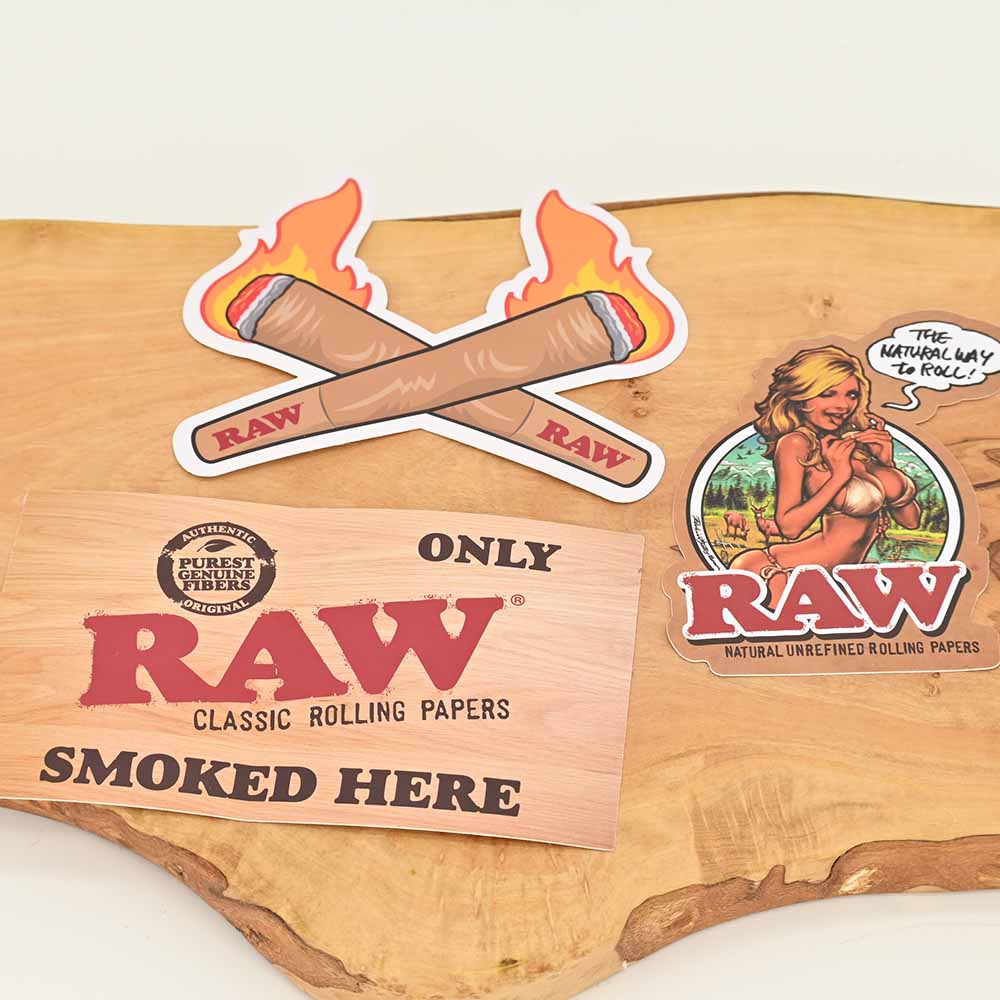 RAW Sticker Bundle - 7 Sticker