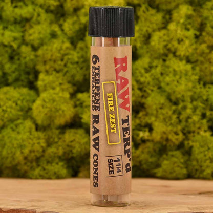 RAW Terp'd Cones Queen Size - Fire Zest (6er Set)