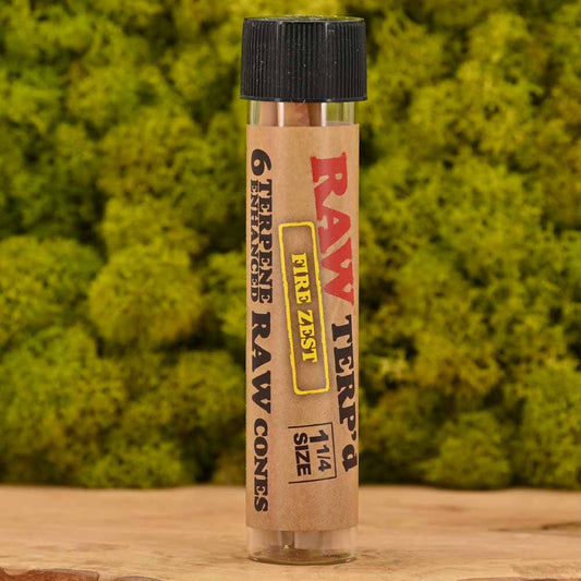 RAW Terp'd Cones Queen Size - Fire Zest (6er Set)