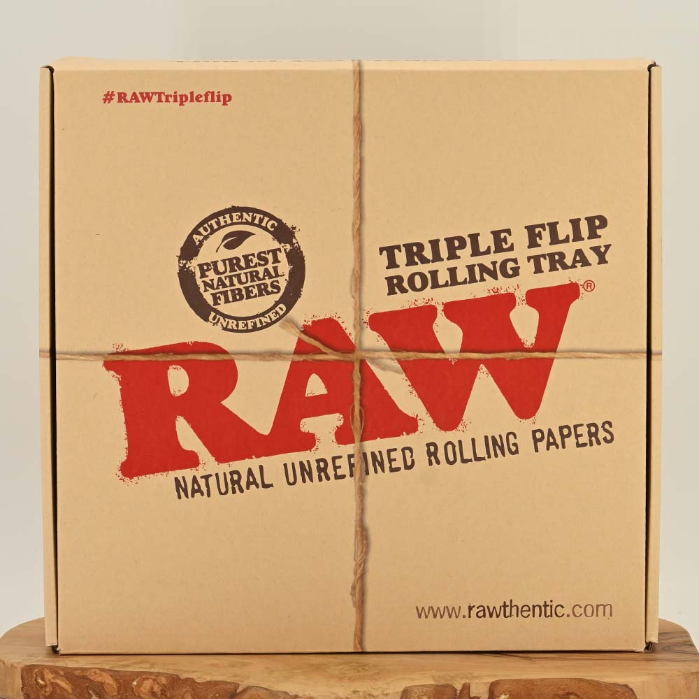 RAW Triple Flip Bambus Rolling Tray