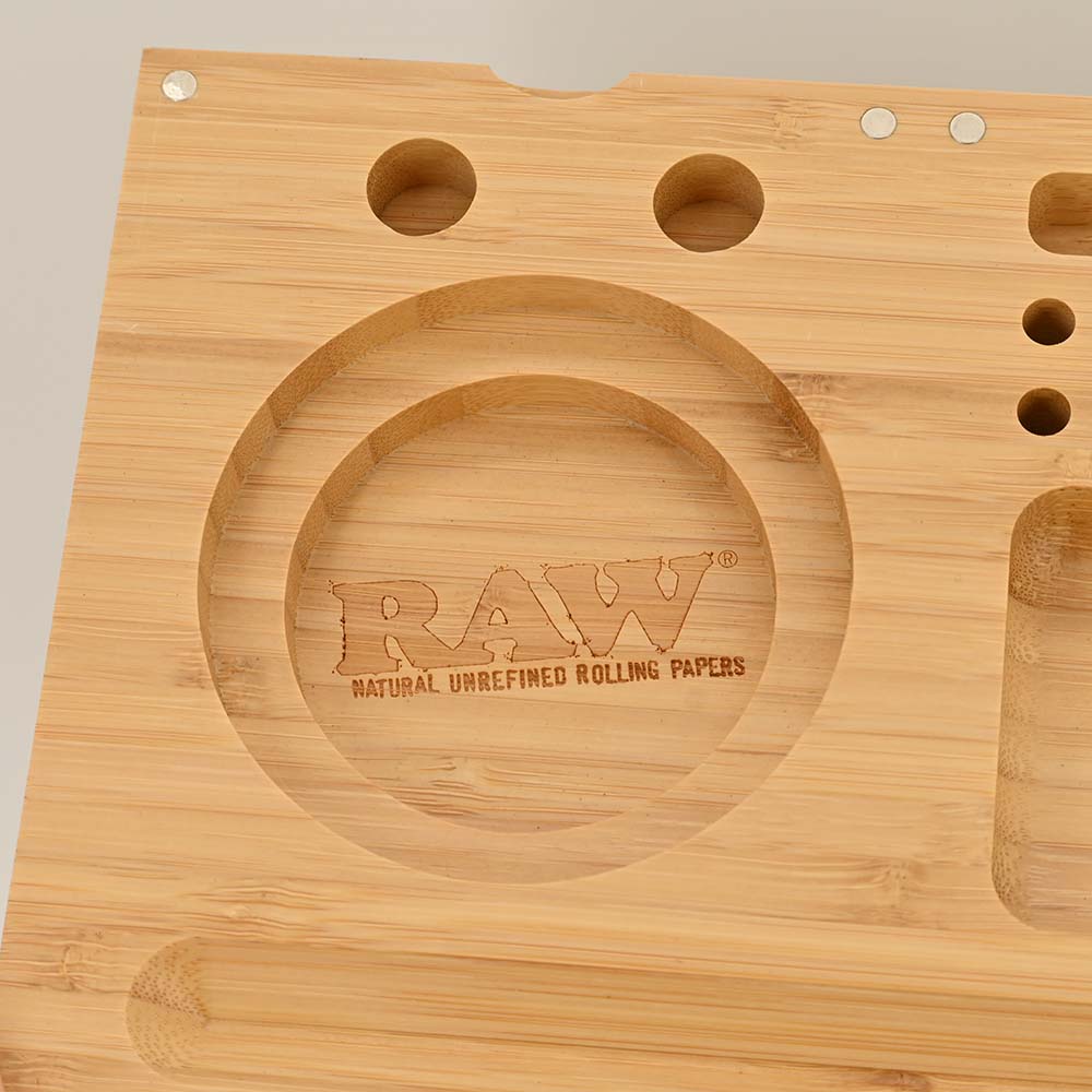 RAW Triple Flip Bambus Rolling Tray