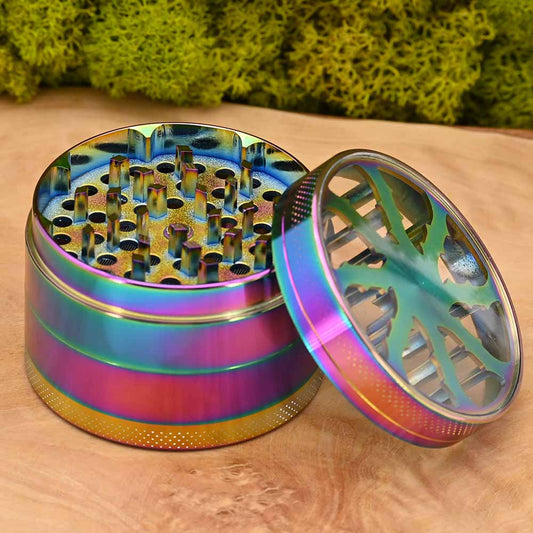 Spiralstar Grinder (4 teilig) ⌀62mm - Rainbow