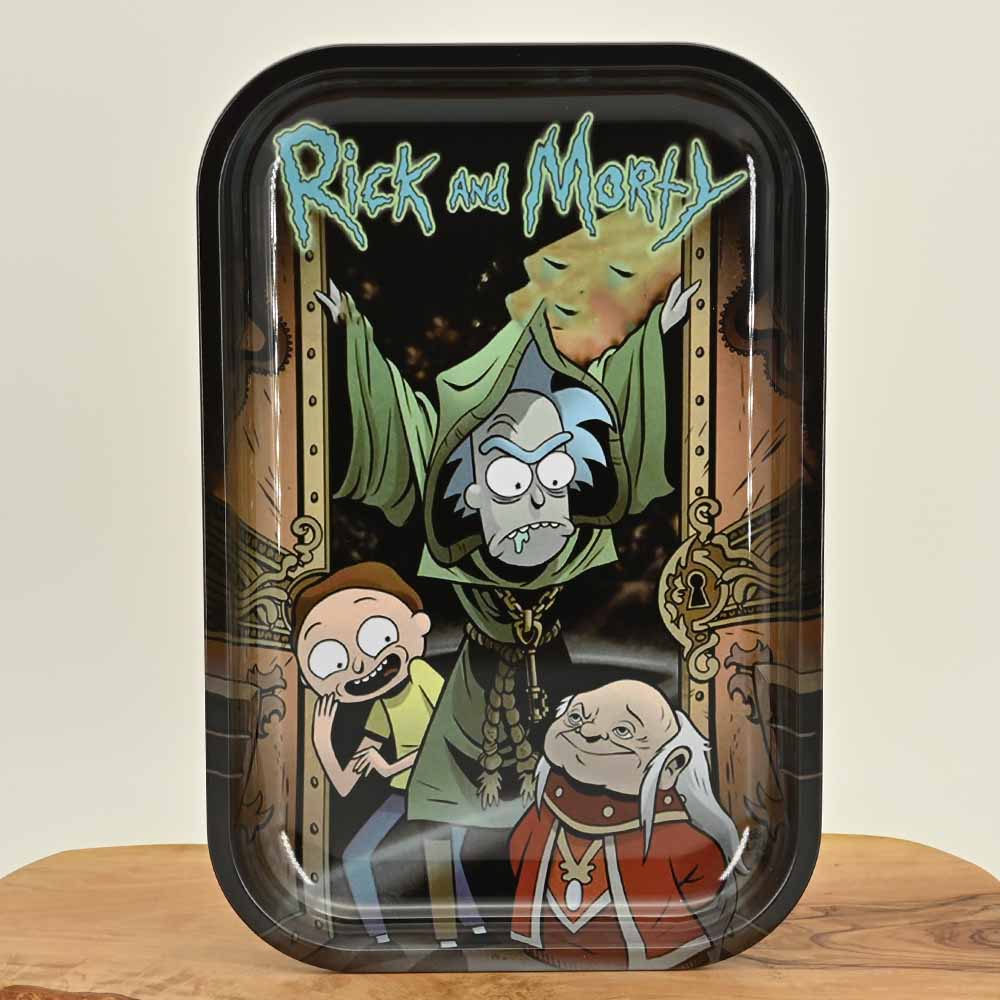 Rick & Morty Castle - Medium Rolling Tray