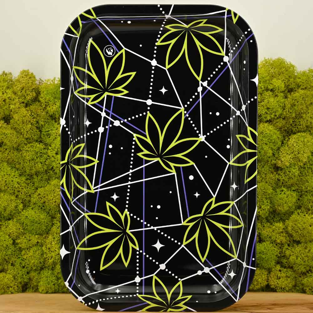 Weed Leaves Rolling Tray