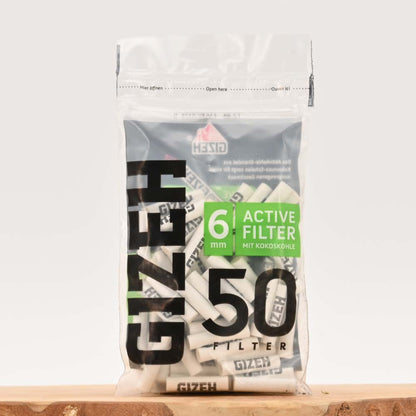 Gizeh Aktivkohlefilter (50 Stück)