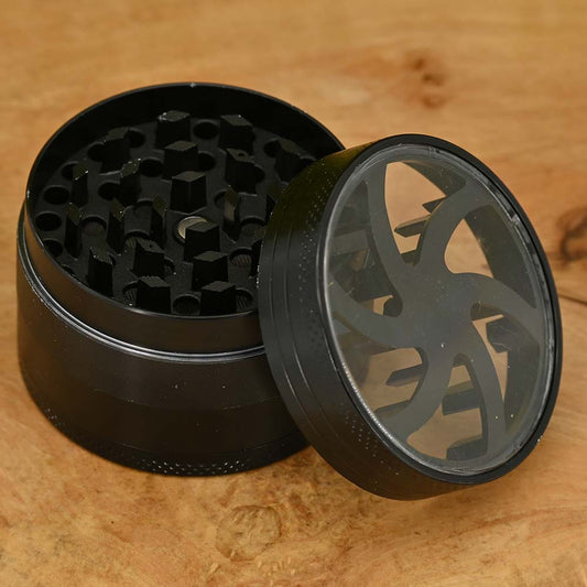 Spiralstar Grinder (4 teilig) ⌀50mm - schwarz