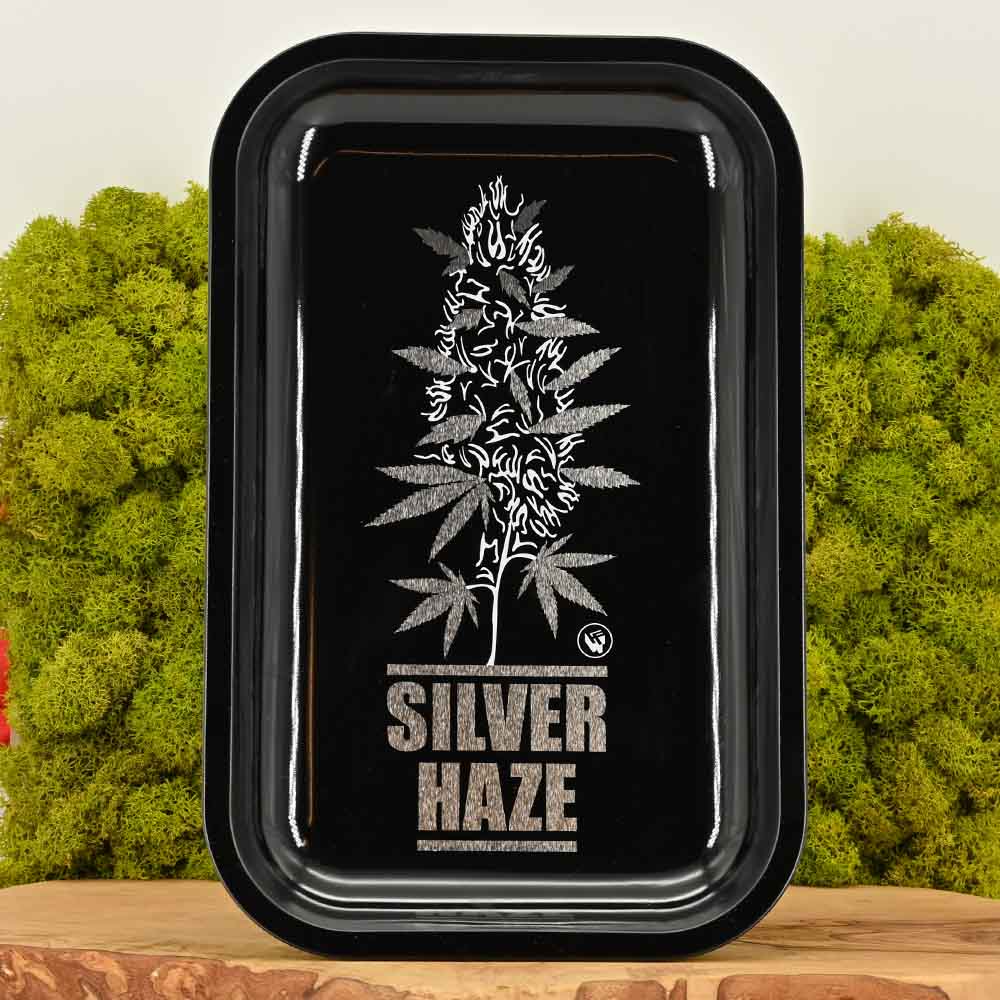 Silver Haze Rolling Tray